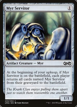 Myr Servitor<br /><span class="collector-number">Collector No. 230</span>