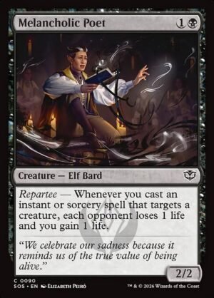 Melancholic Poet - Foil<br /><span class="collector-number">Collector No. 90</span>