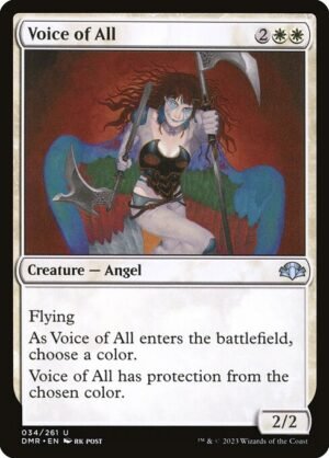 Voice of All - Foil<br /><span class="collector-number">Collector No. 34</span>