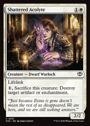 Shattered Acolyte - Foil<br /><span class="collector-number">Collector No. 31</span>