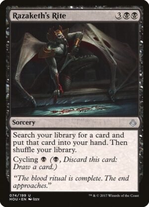 Razaketh's Rite<br /><span class="collector-number">Collector No. 74</span>