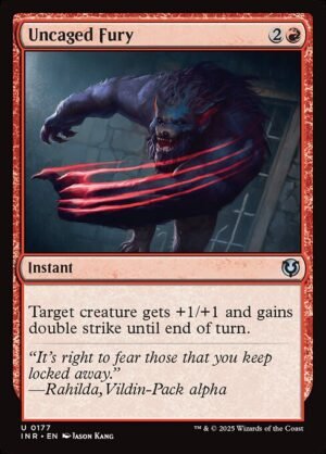 Uncaged Fury<br /><span class="collector-number">Collector No. 177</span>