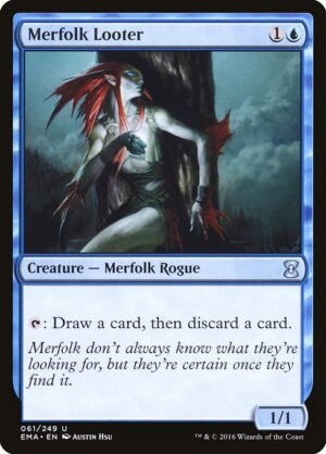 Merfolk Looter<br /><span class="collector-number">Collector No. 61</span>