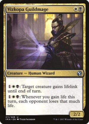 Vizkopa Guildmage<br /><span class="collector-number">Collector No. 211</span>