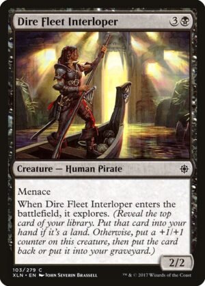 Dire Fleet Interloper<br /><span class="collector-number">Collector No. 103</span>