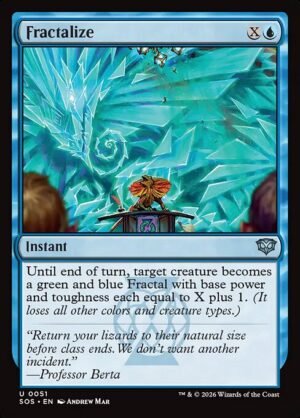 Fractalize - Foil<br /><span class="collector-number">Collector No. 51</span>