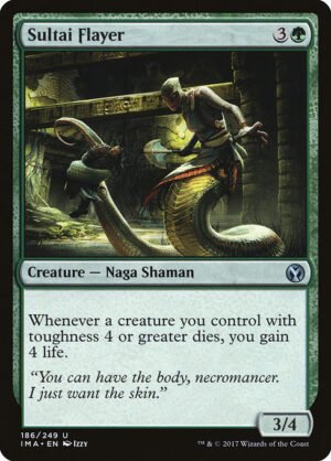 Sultai Flayer<br /><span class="collector-number">Collector No. 186</span>