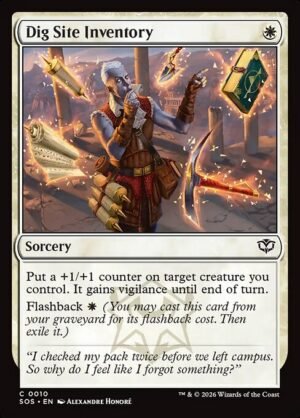 Dig Site Inventory - Foil<br /><span class="collector-number">Collector No. 10</span>