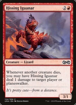 Hissing Iguanar<br /><span class="collector-number">Collector No. 134</span>