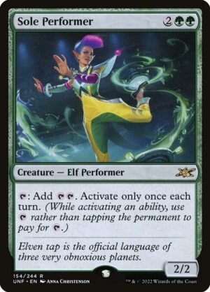 Sole Performer<br /><span class="collector-number">Collector No. 154</span>