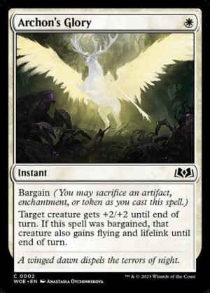 Archon's Glory - Foil<br /><span class="collector-number">Collector No. 2</span>