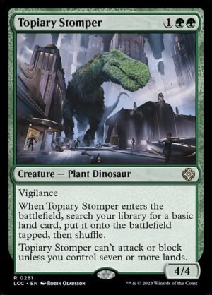 Topiary Stomper<br /><span class="collector-number">Collector No. 261</span>