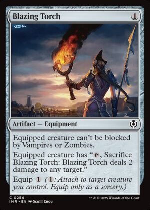 Blazing Torch<br /><span class="collector-number">Collector No. 254</span>