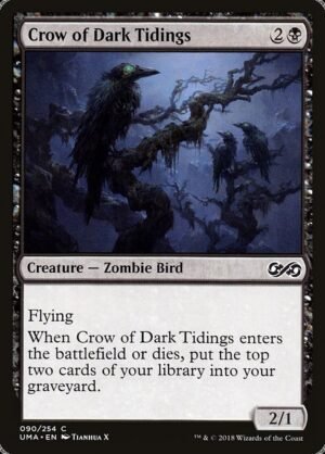 Crow of Dark Tidings<br /><span class="collector-number">Collector No. 90</span>
