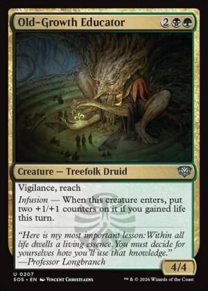 Old-Growth Educator - Foil<br /><span class="collector-number">Collector No. 207</span>