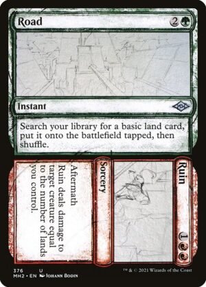 Road // Ruin - Foil<br /><span class="collector-number">Collector No. 376</span>