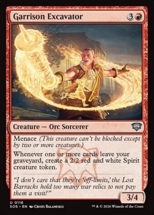 Garrison Excavator - Foil<br /><span class="collector-number">Collector No. 116</span>