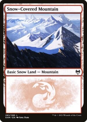 Snow-Covered Mountain<br /><span class="collector-number">Collector No. 283</span>