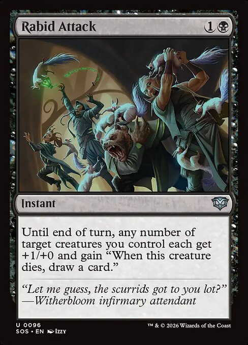 Rabid Attack<br /><span class="collector-number">Collector No. 96</span>
