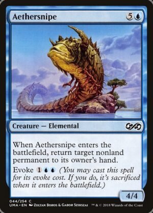 Aethersnipe<br /><span class="collector-number">Collector No. 44</span>