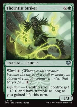 Thornfist Striker - Foil<br /><span class="collector-number">Collector No. 164</span>