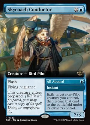 Skycoach Conductor // All Aboard<br /><span class="collector-number">Collector No. 322</span>