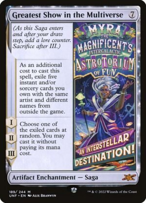 Greatest Show in the Multiverse - Foil<br /><span class="collector-number">Collector No. 189</span>