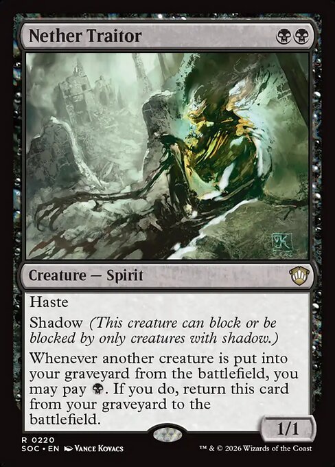 Nether Traitor<br /><span class="collector-number">Collector No. 220</span>