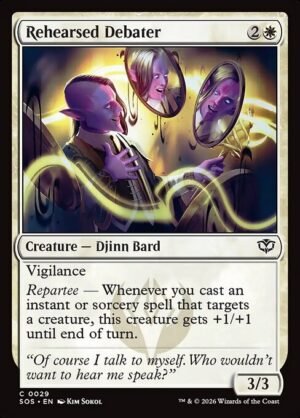 Rehearsed Debater - Foil<br /><span class="collector-number">Collector No. 29</span>