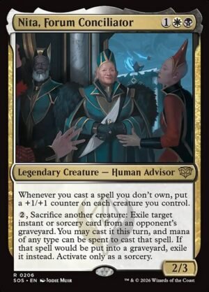 Nita, Forum Conciliator - Foil<br /><span class="collector-number">Collector No. 206</span>