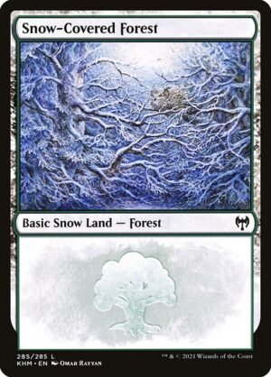Snow-Covered Forest - Foil<br /><span class="collector-number">Collector No. 285</span>