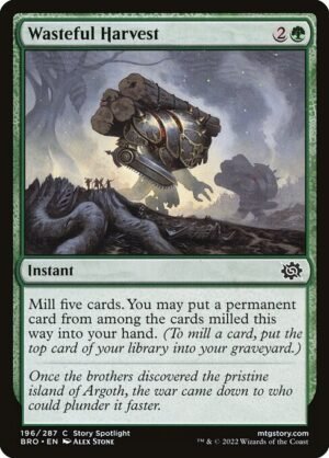 Wasteful Harvest - Foil<br /><span class="collector-number">Collector No. 196</span>