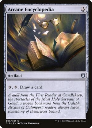Arcane Encyclopedia - Foil<br /><span class="collector-number">Collector No. 297</span>