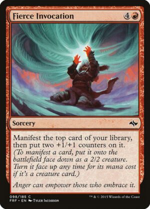 Fierce Invocation<br /><span class="collector-number">Collector No. 98</span>
