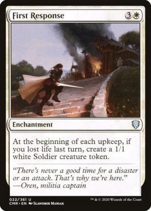 First Response - Foil<br /><span class="collector-number">Collector No. 22</span>