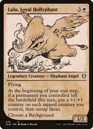 Lulu, Loyal Hollyphant - Foil<br /><span class="collector-number">Collector No. 379</span>