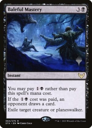 Baleful Mastery - Foil<br /><span class="collector-number">Collector No. 64p</span>