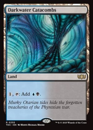 Darkwater Catacombs<br /><span class="collector-number">Collector No. 355</span>