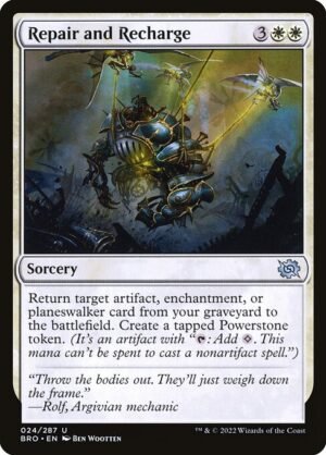 Repair and Recharge - Foil<br /><span class="collector-number">Collector No. 24</span>
