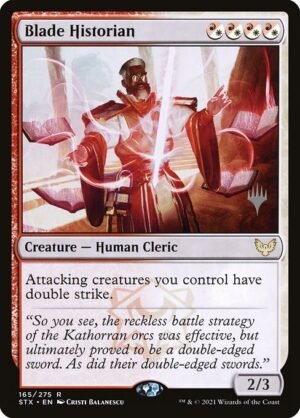 Blade Historian - Foil<br /><span class="collector-number">Collector No. 165p</span>