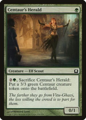 Centaur's Herald<br /><span class="collector-number">Collector No. 118</span>