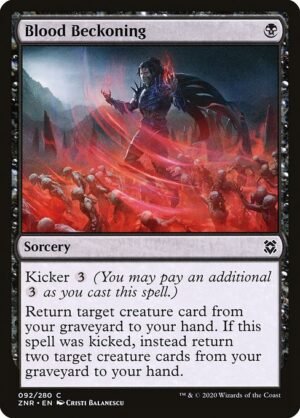 Blood Beckoning - Foil<br /><span class="collector-number">Collector No. 92</span>