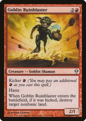 Goblin Ruinblaster<br /><span class="collector-number">Collector No. 127</span>