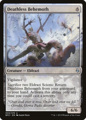 Deathless Behemoth<br /><span class="collector-number">Collector No. 5</span>