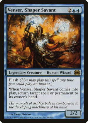 Venser, Shaper Savant<br /><span class="collector-number">Collector No. 46</span>