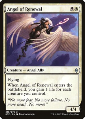 Angel of Renewal<br /><span class="collector-number">Collector No. 18</span>