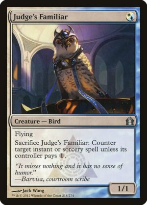 Judge's Familiar<br /><span class="collector-number">Collector No. 218</span>