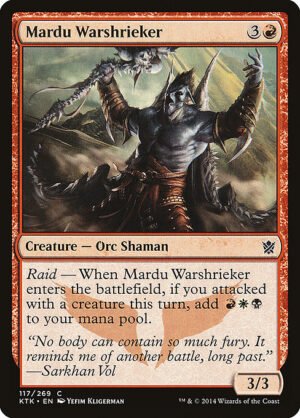 Mardu Warshrieker<br /><span class="collector-number">Collector No. 117</span>