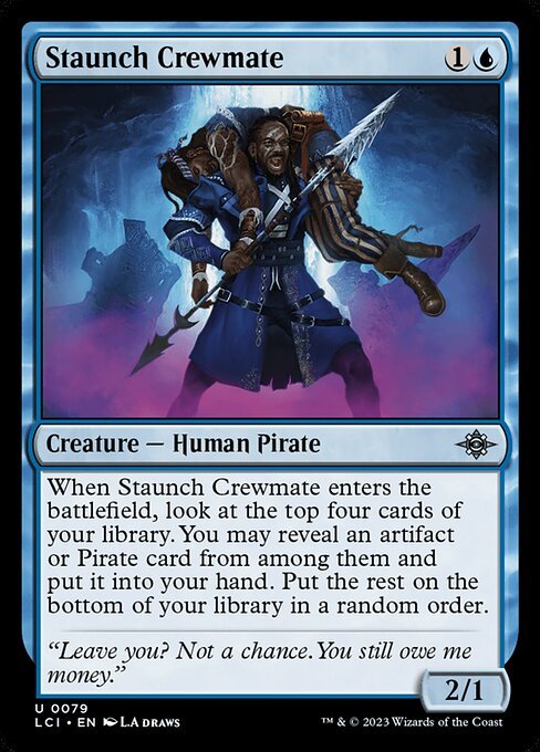 Staunch Crewmate - Foil<br /><span class="collector-number">Collector No. 79</span>