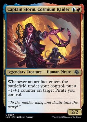 Captain Storm, Cosmium Raider - Foil<br /><span class="collector-number">Collector No. 227</span>